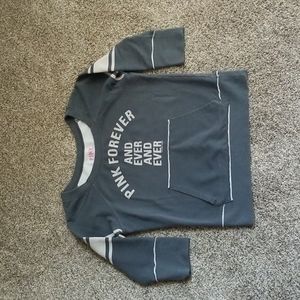 Y2K VS PINK 3/4 sleeve sweatshirt